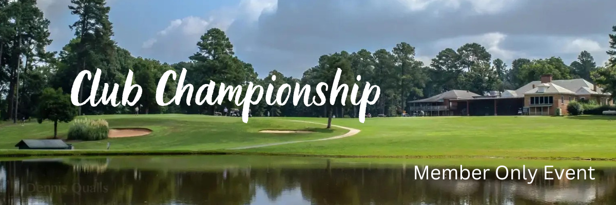 Club Championship Members Only Event